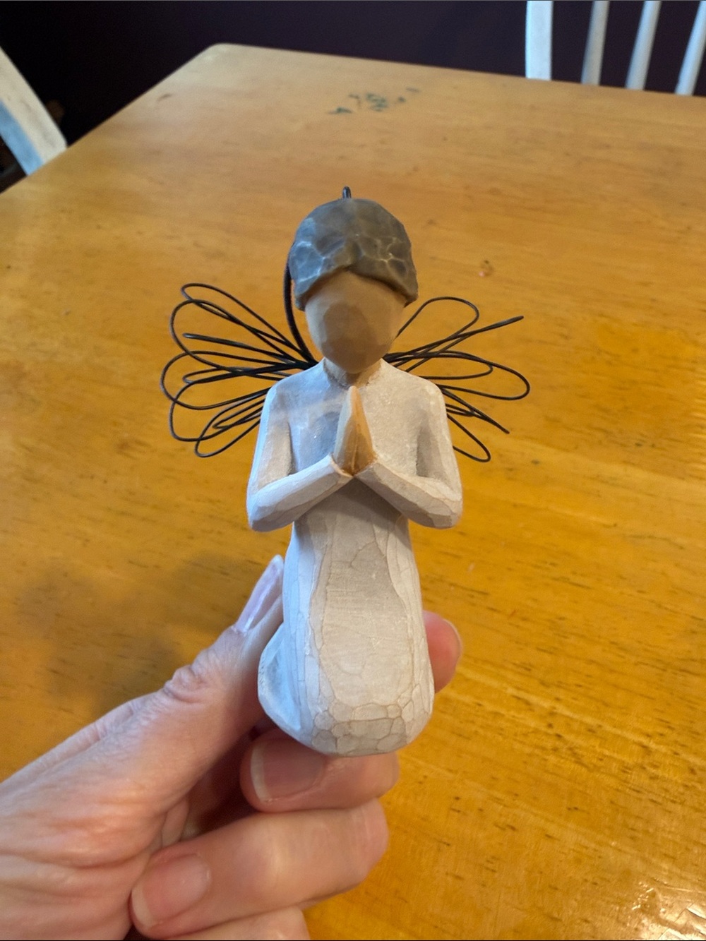 Willow Tree Angel of Prayer Ornament. New in box.